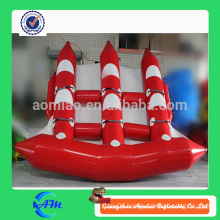 hot inflatable flying boat/inflatable flying fish boat for 6 people